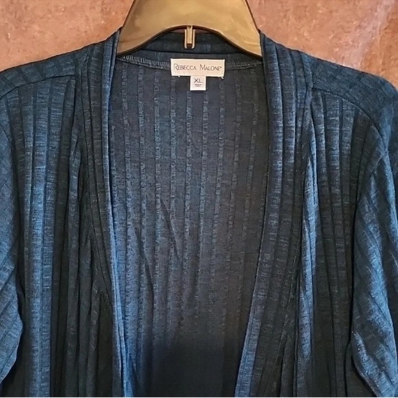 Rebecca Malone Elegant Blue Women's Sweater size XL - Picture 2 of 4